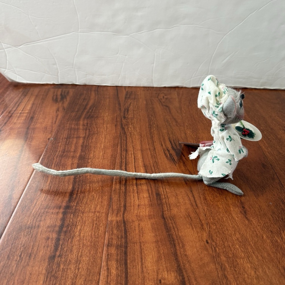 Vintage Annalee 6" Christmas Mouse 1991 with Original hang tag - Picture 5 of 16